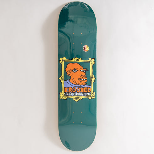 Krooked - Frame Face Deck (8.12") *SALE